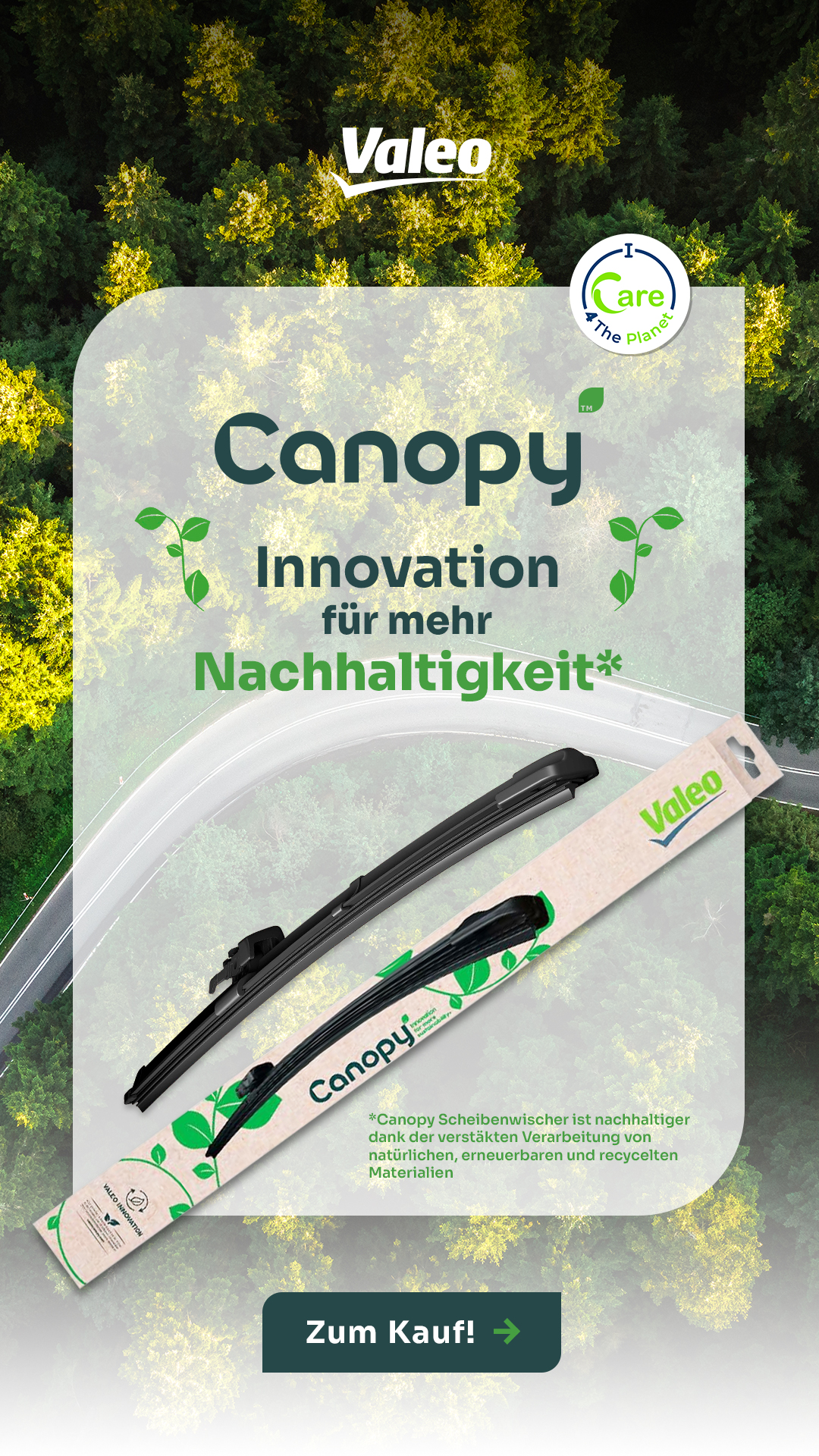 Valeo Canopy™ – innovative Scheibenwischer