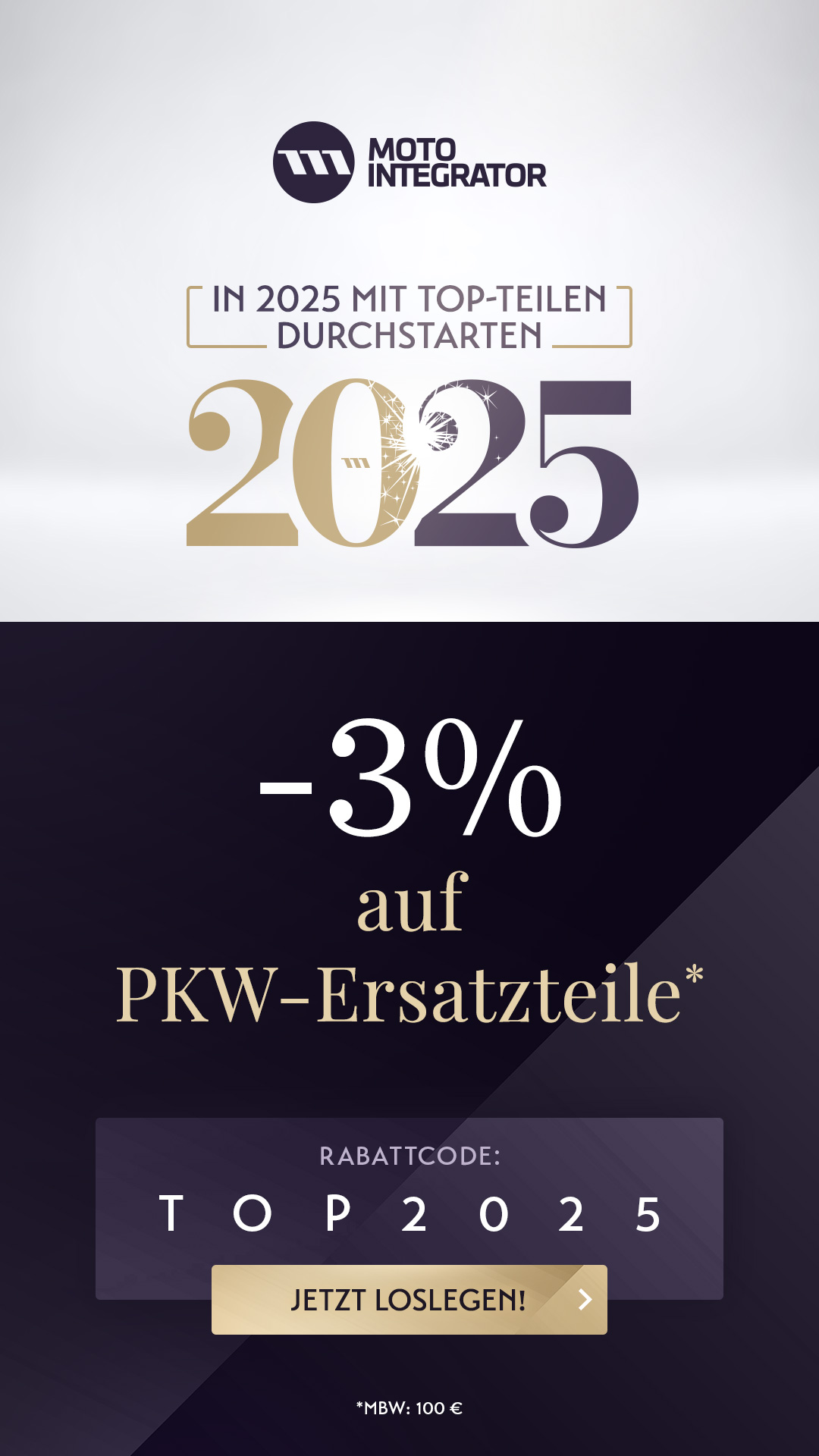 3% auf Pkw-Ersatzteile